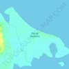 Mapa topográfico Ilha da Torotama, altitude, relevo