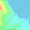 Mapa topográfico Kedawang, altitude, relevo