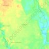 Mapa topográfico El Chiguaco, altitude, relevo