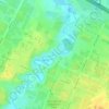 Mapa topográfico Jembatan EJIP - MM2100, altitude, relevo