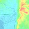 Mapa topográfico Buhatan, altitude, relevo