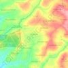 Mapa topográfico Kaplong, altitude, relevo