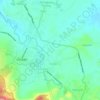Mapa topográfico Kulapi, altitude, relevo