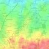 Mapa topográfico La Beuglais, altitude, relevo