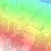Mapa topográfico Honokaa, altitude, relevo