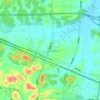 Mapa topográfico 黄金, altitude, relevo