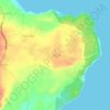 Mapa topográfico Lilo-an, altitude, relevo