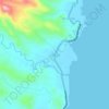 Mapa topográfico Hibaiyo, altitude, relevo