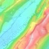 Mapa topográfico Marmoud, altitude, relevo