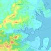 Mapa topográfico Lok Tuan, altitude, relevo