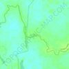 Mapa topográfico San Marcos, altitude, relevo