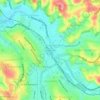 Mapa topográfico Vila de Vito, altitude, relevo