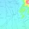 Mapa topográfico P-1E Bantacan, altitude, relevo