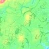 Mapa topográfico Firetown, altitude, relevo