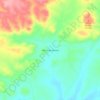 Mapa topográfico Morro de Dentro, altitude, relevo