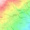 Mapa topográfico Kecamatan Masbagik, altitude, relevo