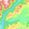 Mapa topográfico Costrix, altitude, relevo