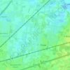 Mapa topográfico Heesterbosch, altitude, relevo