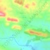 Mapa topográfico Esperança, altitude, relevo