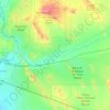 Mapa topográfico Yuma, altitude, relevo