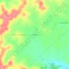 Mapa topográfico Fayetteville, altitude, relevo