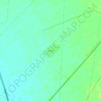 Mapa topográfico Trajano, altitude, relevo