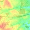 Mapa topográfico Leigh Delamere, altitude, relevo