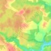 Mapa topográfico Быково, altitude, relevo