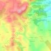 Mapa topográfico Kernigel, altitude, relevo