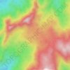 Mapa topográfico Sitarampuram, altitude, relevo