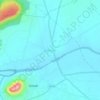 Mapa topográfico Lolasura, altitude, relevo