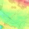 Mapa topográfico Pontes, altitude, relevo