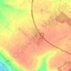 Mapa topográfico Baie de la Somme, altitude, relevo