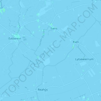 Mapa topográfico Meilahuizen, altitude, relevo