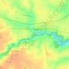 Mapa topográfico La Galonnière, altitude, relevo
