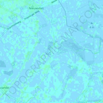 Mapa topográfico Marolleput, altitude, relevo