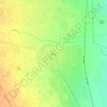 Mapa topográfico Rumah, altitude, relevo