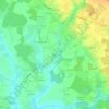Mapa topográfico Foichot, altitude, relevo