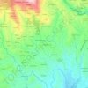 Mapa topográfico Gallotto, altitude, relevo