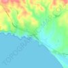 Mapa topográfico Kilcunda, altitude, relevo