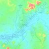 Mapa topográfico Garoua, altitude, relevo