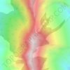 Mapa topográfico Mizri Ghar, altitude, relevo