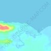 Mapa topográfico Ureifaisei, altitude, relevo