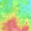 Mapa topográfico Drumbergen, altitude, relevo