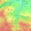 Mapa topográfico Hösseringen, altitude, relevo