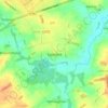 Mapa topográfico Tatterford, altitude, relevo