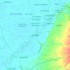 Mapa topográfico Bombon, altitude, relevo