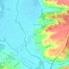 Mapa topográfico Loure, altitude, relevo