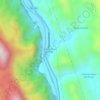 Mapa topográfico Cueva De Las Pavas, altitude, relevo