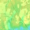 Mapa topográfico Sevigne, altitude, relevo